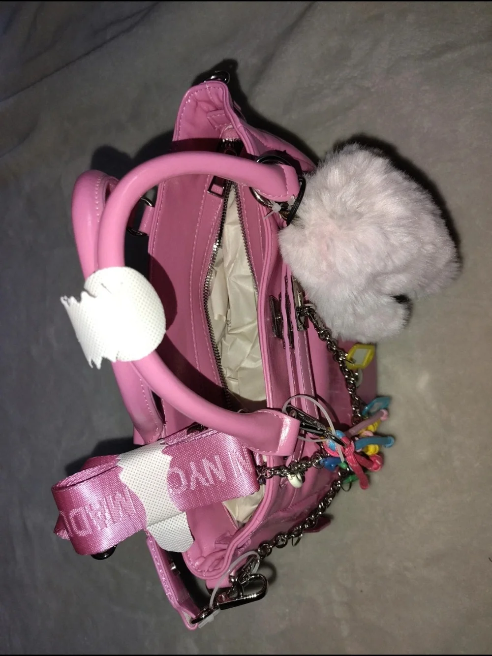 Bubble Gum Pink Luxury Style Handbag